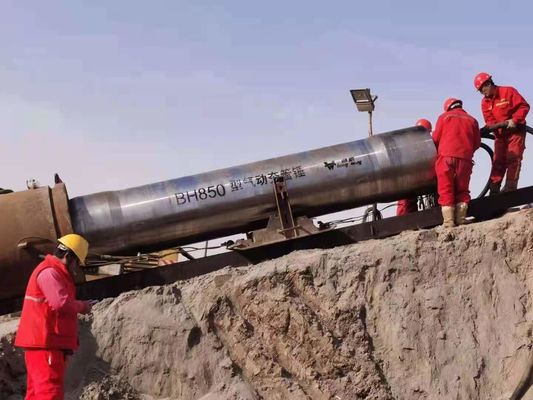 BH850 4500T Pneumatic Pipe Ramming Hammer High Strength