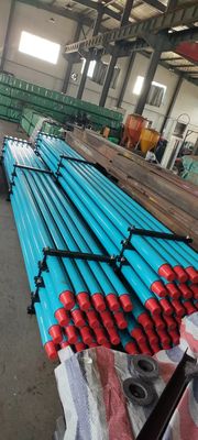 Friction Welding Water Well Drill Pipe Colored Blue And Black Od 3 1/2"