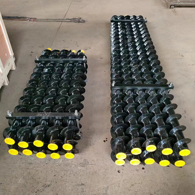 73mm Black Painted HDD Drill Pipe With API NC Connection 3m Length 8mm Wall