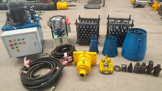 Hydraulic Station Pipeline Bursting Equipment with Threaded Pull Rods and Compact Structure for Trenchless Drilling