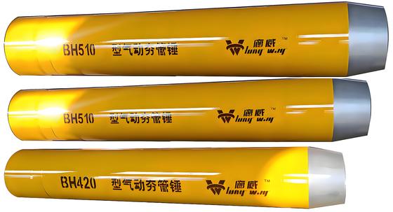 Pneumatic Pipeline Ramming Hammer with 250 t Impact Energy High-Energy Impact and Double-Lock Rear Anvil for Trenchless Drilling